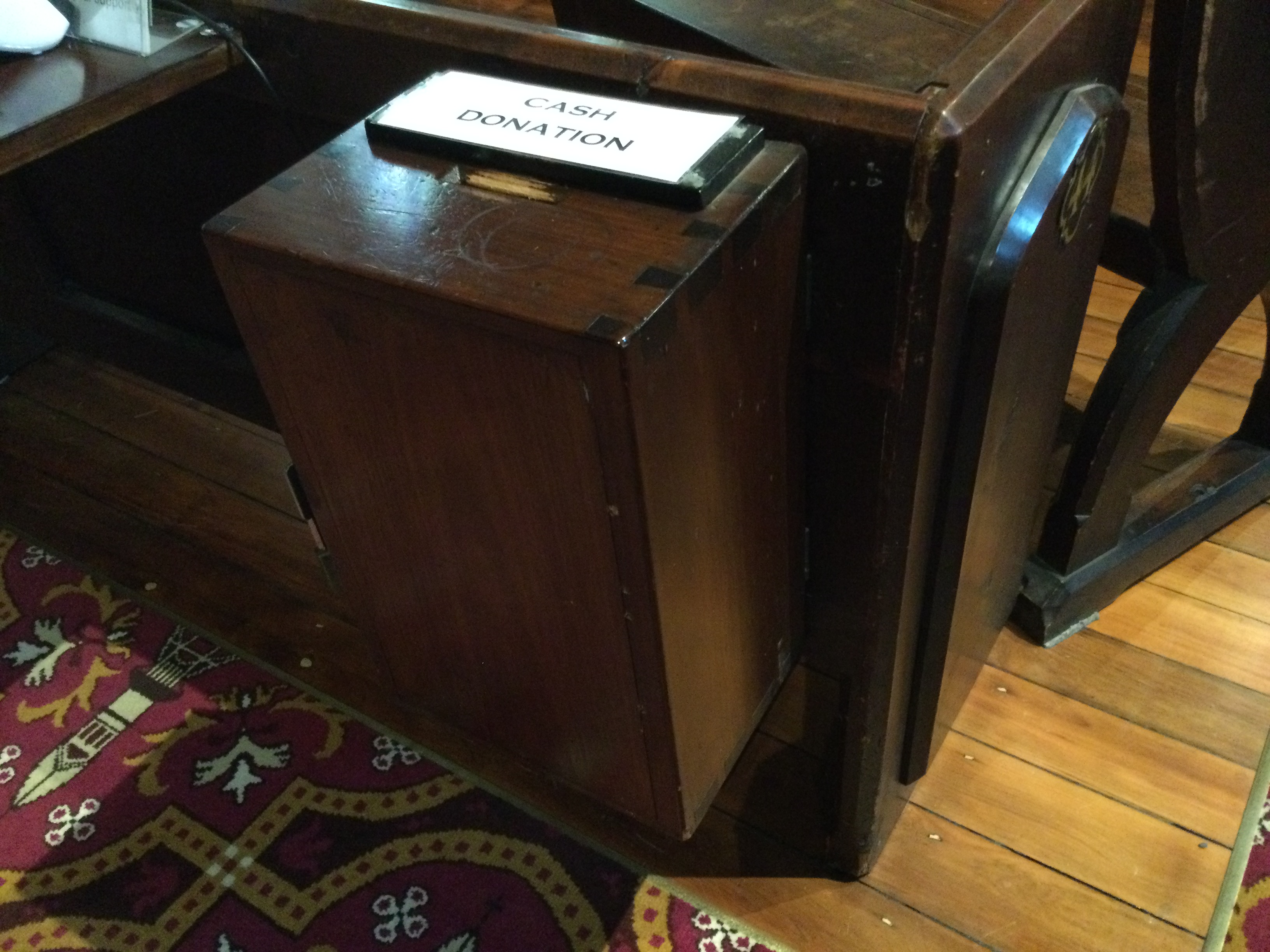 School Pence box today